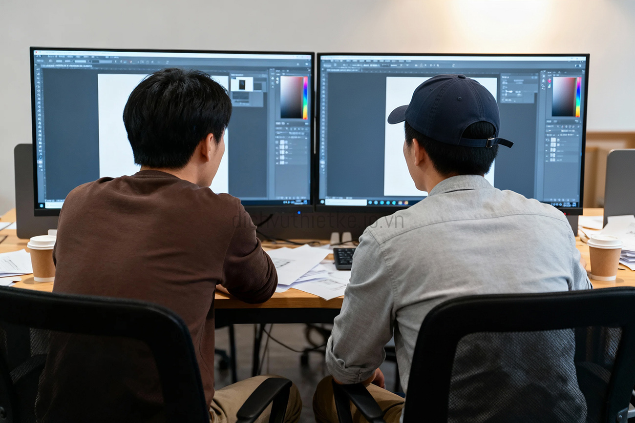 Đội ngũ thiết kế chuyên nghiệp - Dịch vụ thiết kế giá rẻ