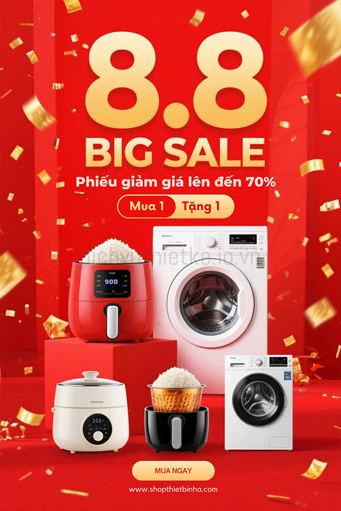 Ảnh quảng cáo Big Sale 8.8
