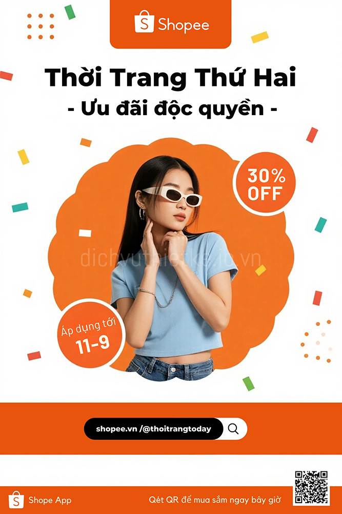 Banner Thời Trang Thứ Hai - Ưu Đãi Độc Quyền