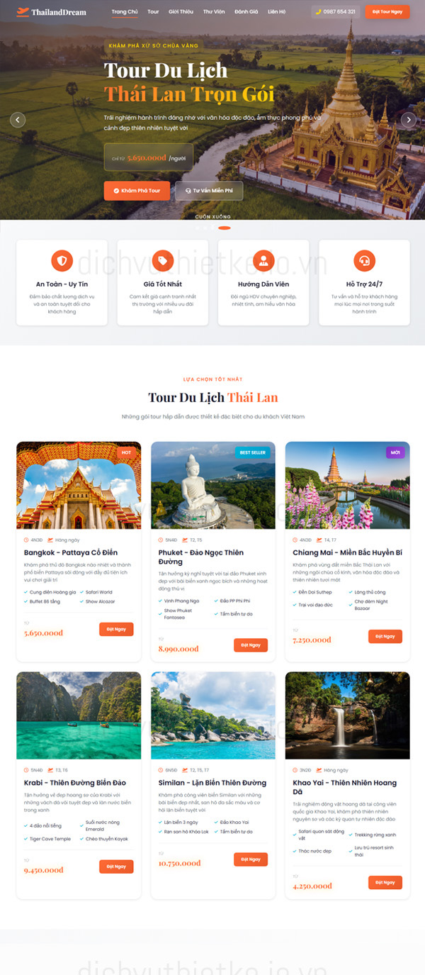 Tour Du Lịch Thái Lan