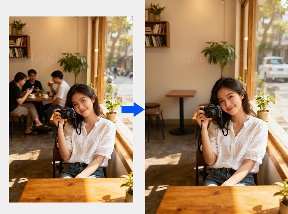 Xóa đối tượng không mong muốn